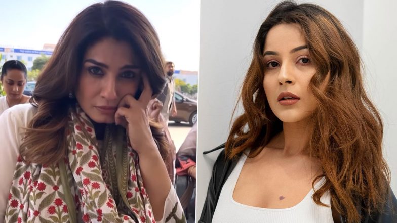 Raveena Tandon Recreates Shehnaaz Gill’s Viral Trend ‘Such a Boring Day’ on Ghudchadi Sets (Watch Video)