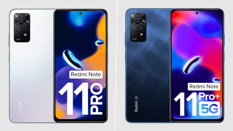 Redmi Note 11 Pro & Redmi Note 11 Pro+ 5G Launched, India Prices Start at Rs 17,999