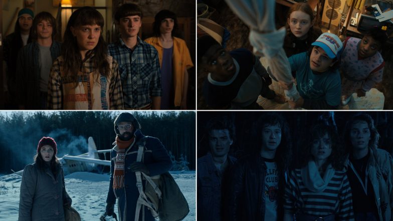 Stranger Things 4 Stills Out! Millie Bobby Brown's Eleven Sports a New Hairstyle as She and Her Friends Are All Set for Another Adventure in the Upcoming Season (View Pics)