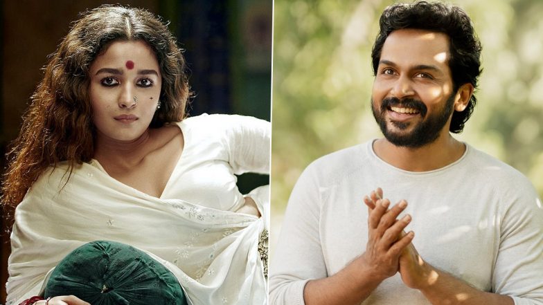 Gangubai Kathiawadi: Actor Karthi Is in Love With Alia Bhatt’s Performance, Tags Sanjay Leela Bhansali’s Film As ‘Fabulous’