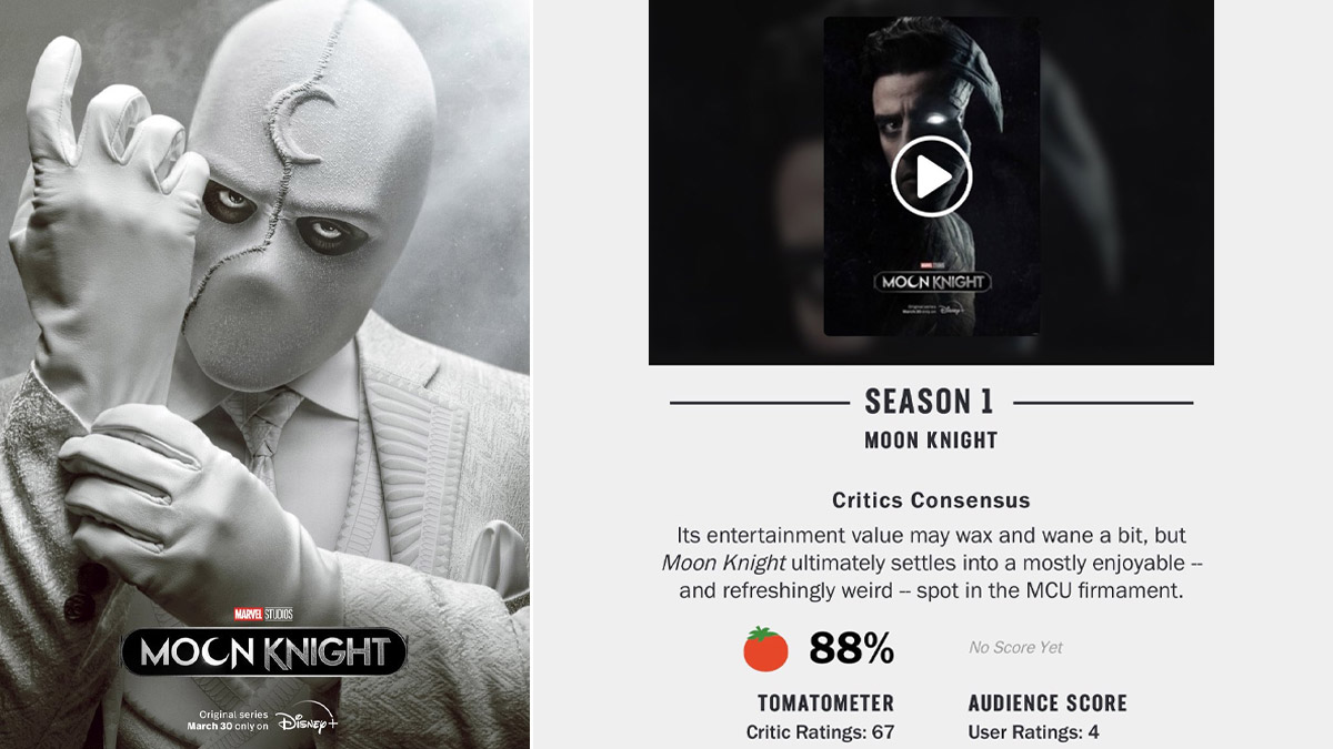 Rotten Tomatoes - New images of Oscar Isaac in Moon Knight