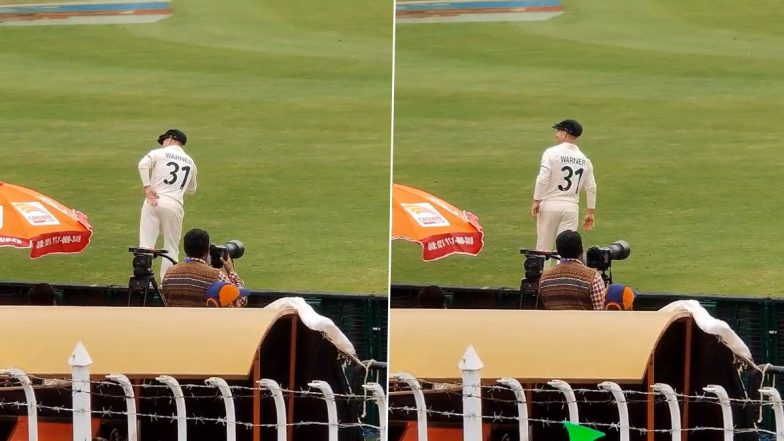 Pakistan vs Australia: David Warner Dances To Entertain Rawapindi Crowd During Day 2 of 1st Test (Watch Video)