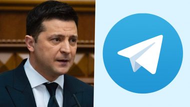 Fake Telegram Account of Ukraine President Volodymyr Zelenskyy Urges Ukrainian Forces To Surrender