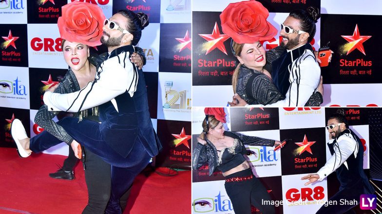 Video Of Ranveer Singh And Rakhi Sawant Dancing Their Hearts Out At The ITA Awards’ Red Carpet Goes Viral, Netizens Say ‘Best Jodi’