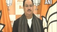 India News | Nadda to Visit J-K on March 7, to Meet Senior BJP Leaders to Discuss Assembly Polls to Be Held in UT