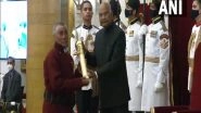 India News | Wood Carving Artist from Ladakh, Tsering Namgyal Conferred Padma Shri Award