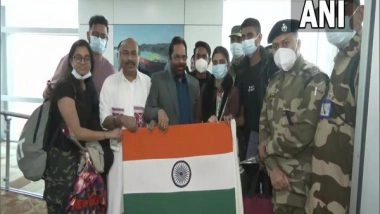 India News | Operation Ganga: Evacuation Flight Carrying Indians from Budapest Lands in Delhi