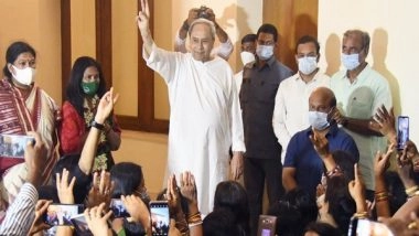 India News | Odisha Civic Polls: CM Patnaik Meets Party Workers, Thanks People for BJD's Victory