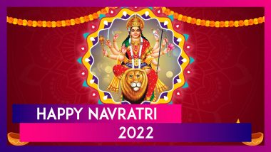 Navratri 2022: Send Happy Chaitra Navratri Wishes, Wallpapers, Quotes & Sayings to Family & Friends