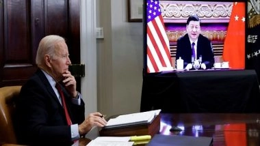 World News | Biden Holds Video Call with Xi Jinping Amid Ukraine Crisis