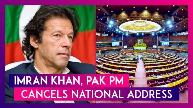 Imran Khan, Pak PM Cancels National Address After Key Ally MQM Announces It Will Vote With Opposition In No Confidence Motion