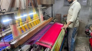 India News | Local Residents Demand More Jobs, Better Connectivity for Weaver Business in UP's Mau