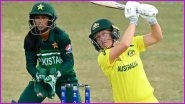 Australia Women Beat Pakistan Women by 7 Wickets in ICC Women's Cricket World Cup 2022 Match