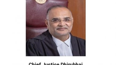 India News | Delhi HC Chief Justice DN Patel Appointed as Chairperson of TDSAT