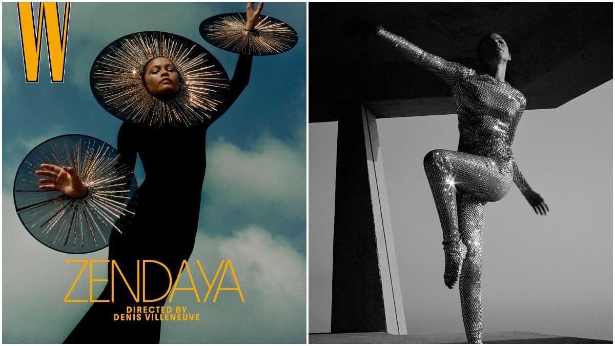 Zendaya Looks Like a Goddess at Louis Vuitton Show