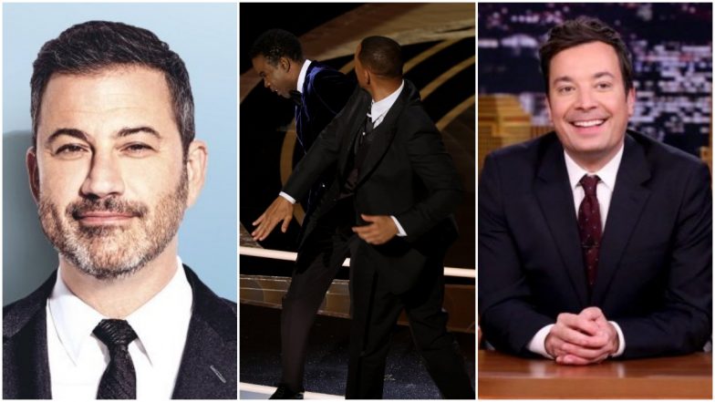 Jimmy Kimmel, Jimmy Fallon React To Will Smith - Chris Rock's ...