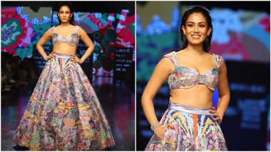 Lakme Fashion Week 2022: Mira Kapoor Walks the Ramp for Aisha Rao and She's a Sight for Sore Eyes (View Pics)