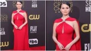 Critics Choice Awards 2022: Selena Gomez Picks a Stunning Red Louis Vuitton Gown for Her Appearance