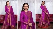 Yo or Hell No? Aditi Rao Hydari's Simple Traditional Suit by Payal Khandwala