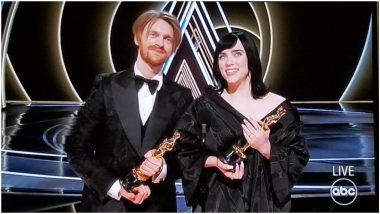 Oscars 2022: Billie Eilish and Finneas O'Connell Win Best Original Song for No Time to Die at 94th Academy Awards