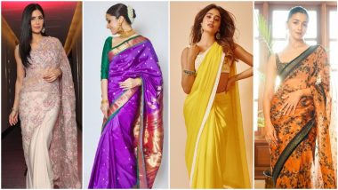 Gudi Padwa 2022 Fashion Ideas: All the Saree Inspirations That You Need From Shraddha Kapoor, Alia Bhatt & Other Bollywood Beauties (View Pics)