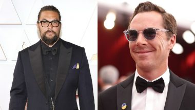 Oscars 2022: Jason Momoa and Benedict Cumberbatch Show Support for Ukraine at 94th Academy Awards