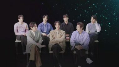 Oscars 2022: BTS Makes a Surprise Appearance During the 94th Academy Awards; Talks About Their Favorite Film Musical Moments