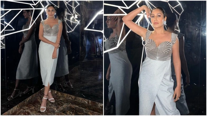 Surbhi Chandna's Silver Metallic Dress Will Make You Say 'Hot Damn'!