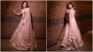 Yo or Hell No? Kiara Advani in a Peach Coloured Manish Malhotra Lehenga