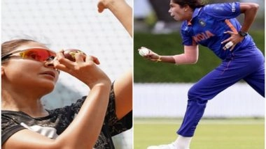 Entertainment News | Anushka Sharma Lauds Jhulan Goswami on Becoming Joint-highest Wicket-taker in Women's World Cup History