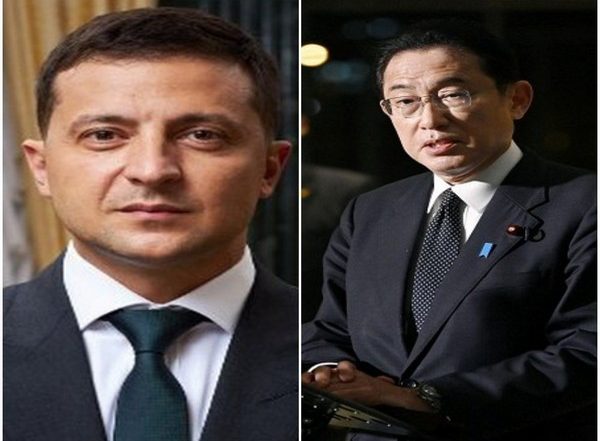 Russia-Ukraine 'War': Volodymyr Zelenskyy Informs Japanese PM Fumio Kishida About Russia's Nuclear Terrorism at Zaporizhzhia Nuclear Power Plant