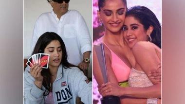 Entertainment News | Here's How Boney Kapoor, Sonam Kapoor Wished Birthday Girl Janhvi Kapoor
