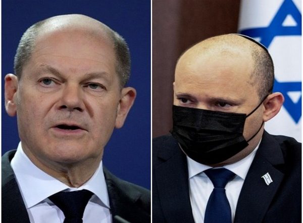Israeli PM Naftali Bennett Discusses Ukraine-Russia Situation With German Chancellor Olaf Scholz