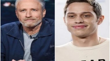 Entertainment News | Jon Stewart Shows Support for Pete Davidson Amid Comedian's Ongoing Drama with Kanye West