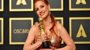 Entertainment News | Jessica Chastain Takes Home Oscar for 'The Eyes of Tammy Faye'