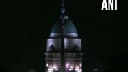 India News | Rashtrapati Bhavan Observes Earth Hour to Raise Awareness About Energy Conservation