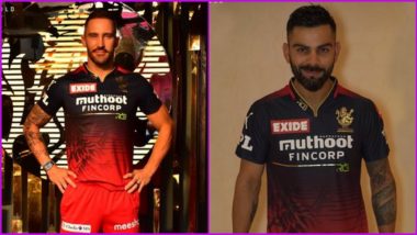 RCB New Jersey Launched: Check Out Royal Challengers Bangalore's Kit for IPL 2022