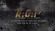 KGF Chapter 2: Prashanth Neel Shares a New Promo Video Ahead of the Release of Yash&rsquo;s Film's Trailer (Watch Video)