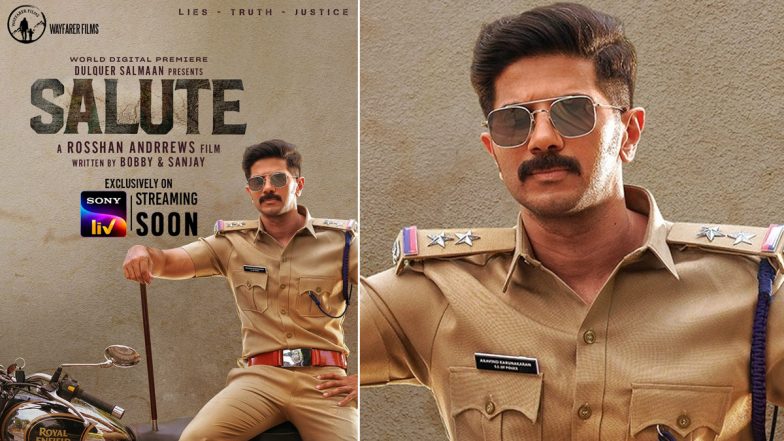 Salute Poster: Dulquer Salmaan’s Malayalam Film Confirmed to Premiere Directly on SonyLIV (View Pic)