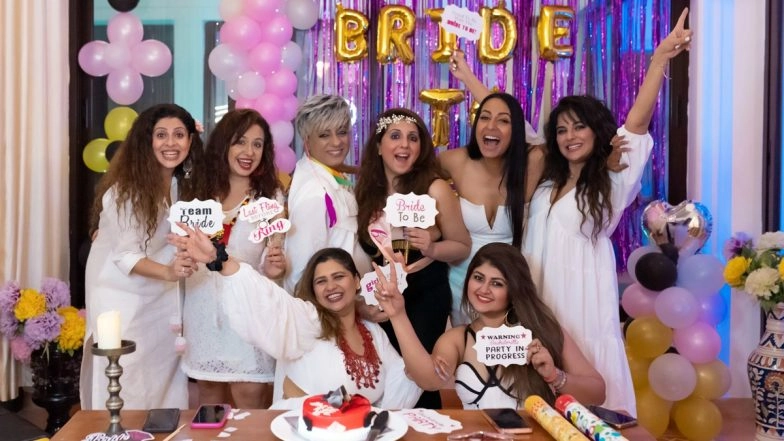 Actress Sara Arfeen Khan Celebrates Munisha Khatwani's Bachelorette Along With Other Industry Friends in Goa