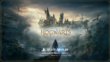 Sony PlayStation State of Play To Stream Hogwarts Legacy on March 17, 2022