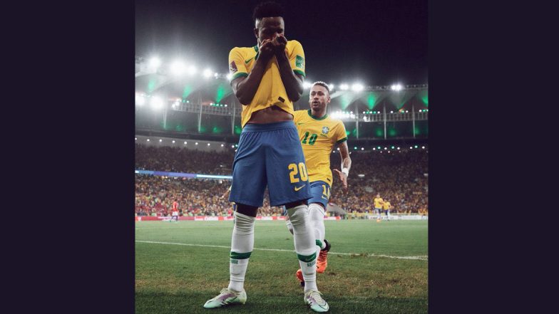 FIFA World Cup Qualifier, Brazil vs Chile Match Results: Vinicius Junior Score His First International Goal As Brazil Win  4-0
