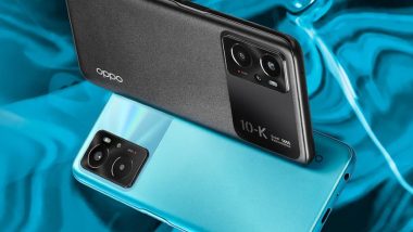Oppo K10 & Enco Air 2 Earbuds To Be Launched Today in India; Check Expected Price, Features & Specifications Here