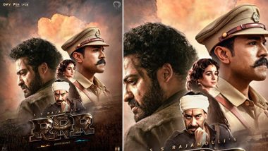 RRR Full Movie in HD Leaked on Torrent Sites & Telegram Channels for Free Download and Watch Online; Ram Charan, Jr NTR, Alia Bhat & Ajay Devgn’s Film Is the Latest Victim of Piracy?