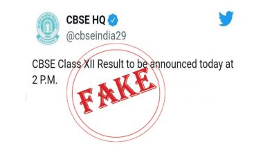 CBSE Class 12 Results to be Announced today? Here's the Truth Behind Fake Social Media Post