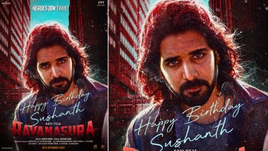 Ravanasura: Makers of Ravi Teja’s Film Release Sushanth’s Look on His Birthday