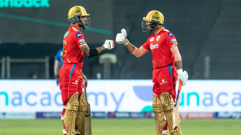 IPL 2022, MI vs PBKS: Mayank Agarwal, Shikhar Dhawan Power Punjab Kings To 198/5