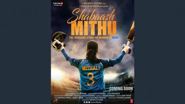Shabaash Mithu: Taapsee Pannu Shares a Beautiful New Poster of Mithali Raj’s Biopic on International Women’s Day 2022 (View Pic)