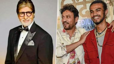 Amitabh Bachchan Sends a Heartfelt Note to Late Irrfan Khan’s Son Babil, Says ‘Your Father Was a Great Soul’