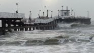 Puducherry&rsquo;s Iconic Pier at Rock Beach Collapses Due to High Waves
